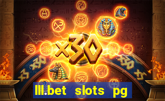 lll.bet slots pg online games